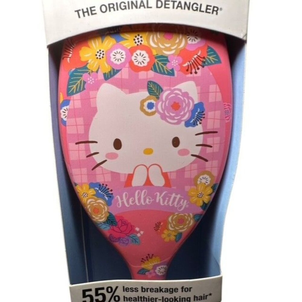 Hello‎ Kitty Sanrio x Wet Brush Original Detangler (Floral) SOLD OUT NEW IN BOX - Picture 3 of 10